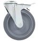 vidaXL Lenkrollen mit Bolzenloch 4 Stk. 125 mm vidaXL Lenkrollen mit Bolzenloch 4 Stk. 125 mm