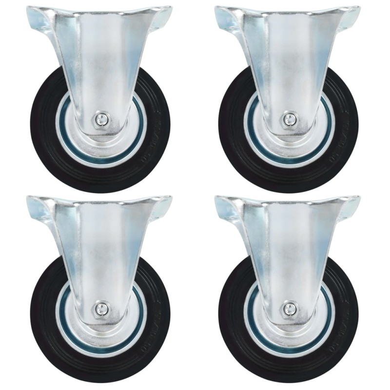 vidaXL Bockrollen 4 Stk. 100 mm vidaXL Bockrollen 4 Stk. 100 mm