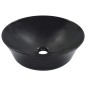 vidaXL Waschbecken 41 x 12,5 cm Keramik Schwarz vidaXL Waschbecken 41 x 12,5 cm Keramik Schwarz