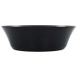 vidaXL Waschbecken 41 x 12,5 cm Keramik Schwarz vidaXL Waschbecken 41 x 12,5 cm Keramik Schwarz