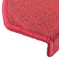 vidaXL Stufenmatten 10 Stk. 65x24x4 cm Bordeauxrot vidaXL Stufenmatten 10 Stk. 65x24x4 cm Bordeauxrot