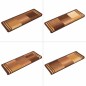 vidaXL Stufenmatten Selbstklebend 5 Stk. 65x21x4 cm Braun vidaXL Stufenmatten Selbstklebend 5 Stk. 65x21x4 cm Braun