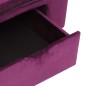 vidaXL Hundesofa mit Schublade Burgunderrot 75x50x38 cm Plüsch vidaXL Hundesofa mit Schublade Burgunderrot 75x50x38 cm Plüsch