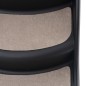 vidaXL Hundetreppe mit 3 Stufen Klappbar Schwarz vidaXL Hundetreppe mit 3 Stufen Klappbar Schwarz