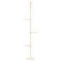 vidaXL Kratzbaum Deckenhoch Creme 267,5-297,5 cm vidaXL Kratzbaum Deckenhoch Creme 267,5-297,5 cm