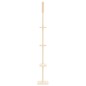 vidaXL Kratzbaum Deckenhoch Creme 267,5-297,5 cm vidaXL Kratzbaum Deckenhoch Creme 267,5-297,5 cm