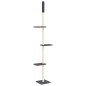 vidaXL Kratzbaum Deckenhoch Dunkelgrau 267,5-297,5 cm vidaXL Kratzbaum Deckenhoch Dunkelgrau 267,5-297,5 cm