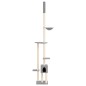 vidaXL Kratzbaum Deckenhoch Hellgrau 258,5-284,5 cm vidaXL Kratzbaum Deckenhoch Hellgrau 258,5-284,5 cm