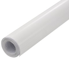 vidaXL Autofolie 4D Weiß 100x150 cm