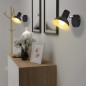 vidaXL Wandleuchten 2 Stk. für 2 Glühlampen E27 Schwarz und Gold vidaXL Wandleuchten 2 Stk. für 2 Glühlampen E27 Schwarz und Gold