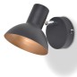 vidaXL Wandleuchten 2 Stk. für 2 Glühlampen E27 Schwarz und Gold vidaXL Wandleuchten 2 Stk. für 2 Glühlampen E27 Schwarz und Gold