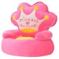 vidaXL Plüsch-Kindersessel Prinzessin Rosa vidaXL Plüsch-Kindersessel Prinzessin Rosa
