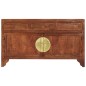 vidaXL Sideboard 140x40x80 cm Massivholz Akazie vidaXL Sideboard 140x40x80 cm Massivholz Akazie
