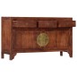 vidaXL Sideboard 140x40x80 cm Massivholz Akazie vidaXL Sideboard 140x40x80 cm Massivholz Akazie