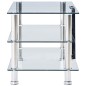 vidaXL TV-Tisch Transparent 120 x 40 x 40 cm Gehärtetes Glas vidaXL TV-Tisch Transparent 120 x 40 x 40 cm Gehärtetes Glas