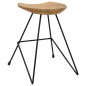 vidaXL Hocker 2 Stk. Teak Massivholz vidaXL Hocker 2 Stk. Teak Massivholz