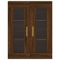 Highboard Braun Eichen-Optik 69,5x34x180 cm Holzwerkstoff Highboard Braun Eichen-Optik 69,5x34x180 cm Holzwerkstoff