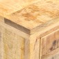 vidaXL Nachttisch 40x30x50 cm Massivholz Mango und Naturgeflecht vidaXL Nachttisch 40x30x50 cm Massivholz Mango und Naturgeflecht