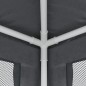 vidaXL Partyzelt mit 10 Mesh-Seitenwänden Anthrazit 3x12 m HDPE vidaXL Partyzelt mit 10 Mesh-Seitenwänden Anthrazit 3x12 m HDPE
