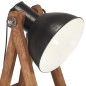 vidaXL Stehlampen 3 Stk. Schwarz E27 Mango Massivholz vidaXL Stehlampen 3 Stk. Schwarz E27 Mango Massivholz