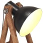 vidaXL Stehlampen 3 Stk. Schwarz E27 Mango Massivholz vidaXL Stehlampen 3 Stk. Schwarz E27 Mango Massivholz