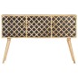 vidaXL Sideboard 118x35x75 cm Massivholz Mango vidaXL Sideboard 118x35x75 cm Massivholz Mango