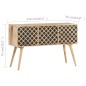 vidaXL Sideboard 118x35x75 cm Massivholz Mango vidaXL Sideboard 118x35x75 cm Massivholz Mango