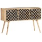 vidaXL Sideboard 118x35x75 cm Massivholz Mango vidaXL Sideboard 118x35x75 cm Massivholz Mango
