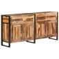 vidaXL Sideboard 172x35x80 cm Massivholz Akazie Honigfarben vidaXL Sideboard 172x35x80 cm Massivholz Akazie Honigfarben