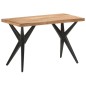 vidaXL Esstisch 120x60x76 cm Massivholz Akazie vidaXL Esstisch 120x60x76 cm Massivholz Akazie