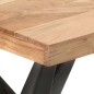 vidaXL Esstisch 120x60x76 cm Massivholz Akazie vidaXL Esstisch 120x60x76 cm Massivholz Akazie