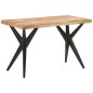 vidaXL Esstisch 120x60x76 cm Massivholz Akazie vidaXL Esstisch 120x60x76 cm Massivholz Akazie