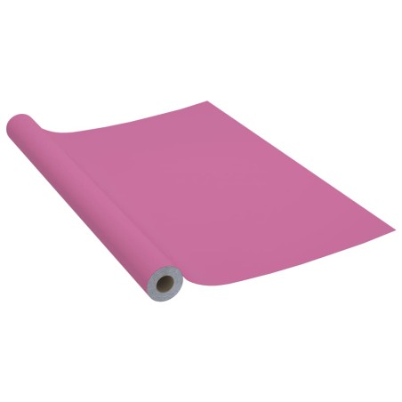 vidaXL Selbstklebende Möbelfolie Hochglanz-Lila 500x90 cm PVC