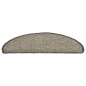 vidaXL Selbstklebende Treppenmatten 15 Stk. 56x17x3 cm Beige und Grau vidaXL Selbstklebende Treppenmatten 15 Stk. 56x17x3 cm Beige und Grau