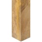 vidaXL Konsolentisch 110x35x76 cm Raues Mangoholz vidaXL Konsolentisch 110x35x76 cm Raues Mangoholz