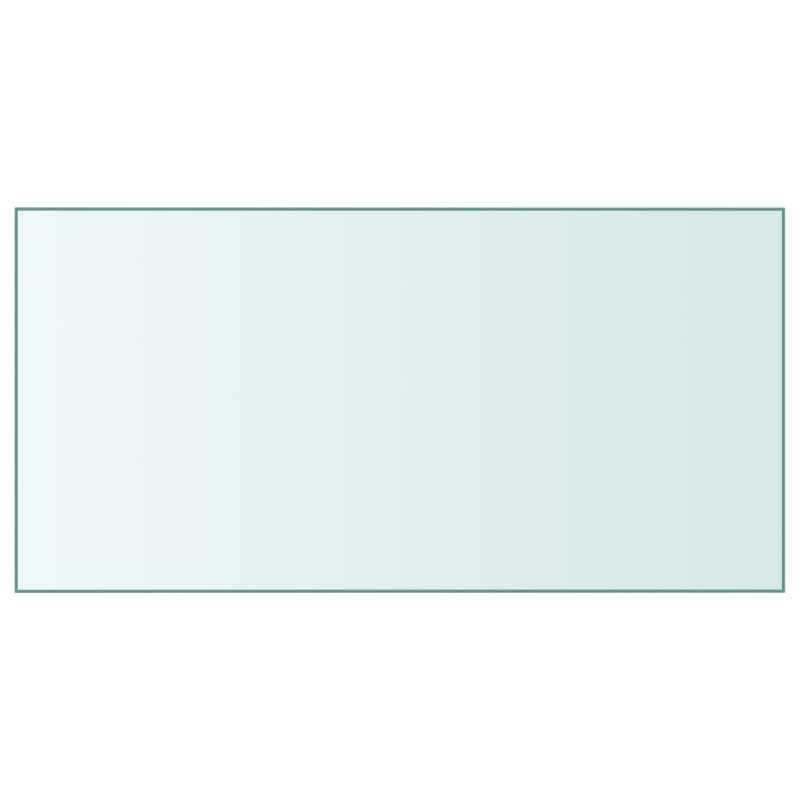 vidaXL Tischplatte Transparent 50x100 cm Hartglas vidaXL Tischplatte Transparent 50x100 cm Hartglas