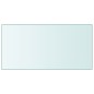 vidaXL Tischplatte Transparent 50x100 cm Hartglas vidaXL Tischplatte Transparent 50x100 cm Hartglas