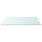vidaXL Tischplatte Transparent 50x100 cm Hartglas vidaXL Tischplatte Transparent 50x100 cm Hartglas