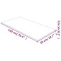 vidaXL Tischplatte Transparent 50x100 cm Hartglas vidaXL Tischplatte Transparent 50x100 cm Hartglas