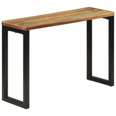vidaXL Konsolentisch 110x35x75 cm Altholz Massiv
