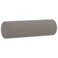vidaXL 2-tlg. Sofagarnitur mit Kissen Taupe Stoff vidaXL 2-tlg. Sofagarnitur mit Kissen Taupe Stoff