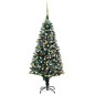 Künstlicher Weihnachtsbaum mit LEDs & Kugeln & Zapfen 150 cm Künstlicher Weihnachtsbaum mit LEDs & Kugeln & Zapfen 150 cm