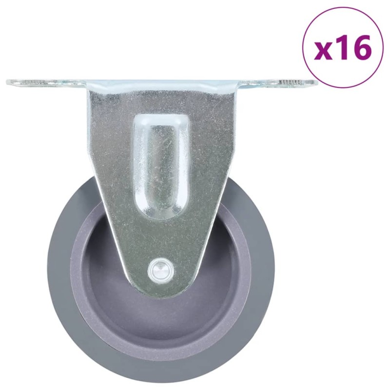 vidaXL 16 Stk. Bockrollen 75 mm vidaXL 16 Stk. Bockrollen 75 mm