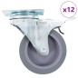vidaXL 12 Stk. Lenkrollen 75 mm vidaXL 12 Stk. Lenkrollen 75 mm
