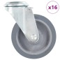 vidaXL 16 Stk. Lenkrollen mit Bolzenloch 100 mm vidaXL 16 Stk. Lenkrollen mit Bolzenloch 100 mm