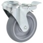 vidaXL 16 Stk. Lenkrollen mit Rückenloch 100 mm vidaXL 16 Stk. Lenkrollen mit Rückenloch 100 mm