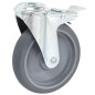 vidaXL 12 Stk. Lenkrollen mit Rückenloch 125 mm vidaXL 12 Stk. Lenkrollen mit Rückenloch 125 mm