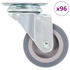 vidaXL 96 Stk. Lenkrollen 50 mm