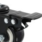 vidaXL Lenkrollen mit Bremsen 12 Stk. 50 mm vidaXL Lenkrollen mit Bremsen 12 Stk. 50 mm