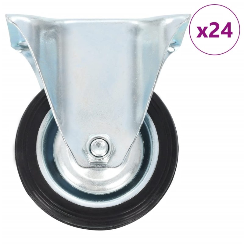 vidaXL 24 Stk. Bockrollen 75 mm vidaXL 24 Stk. Bockrollen 75 mm
